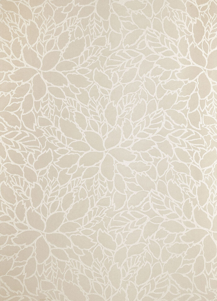 Querbehang mit Universalschienenband CREME