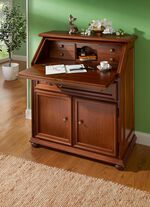 Teilmassiver Sekret&auml;r mit Metallkn&ouml;pfen 