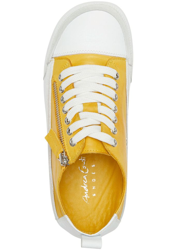 Andrea Conti Sneaker im trendigen Look GELB
