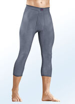 Zweierpack Unterhosen, 3/4-lang, aus Feinripp mit Eingriff, bunt 