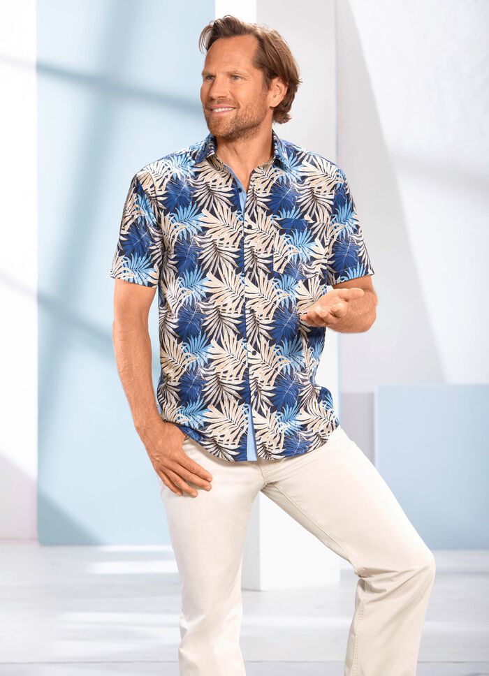 Flott dessiniertes "Milano Italy"-Hemd 