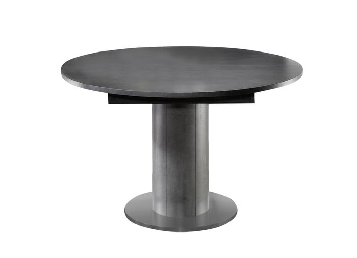 Esstisch mit Auszug ANTHRAZIT-SCHWARZ