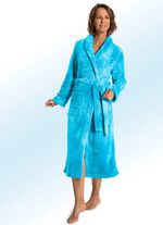 Bademantel für Damen und Herren TÜRKIS