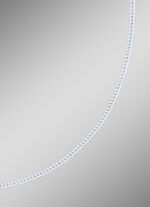 Vierkant-Fuchsschwanzkette aus Silber 