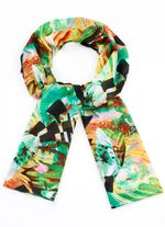 Schal mit Fantasiedessin 