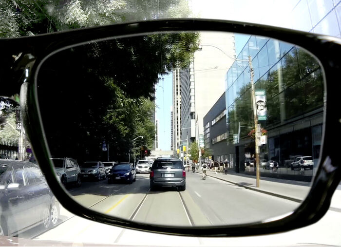 HD Polar View-Sonnenbrille mit polarisierten High-Definition-Gläsern SCHWARZ