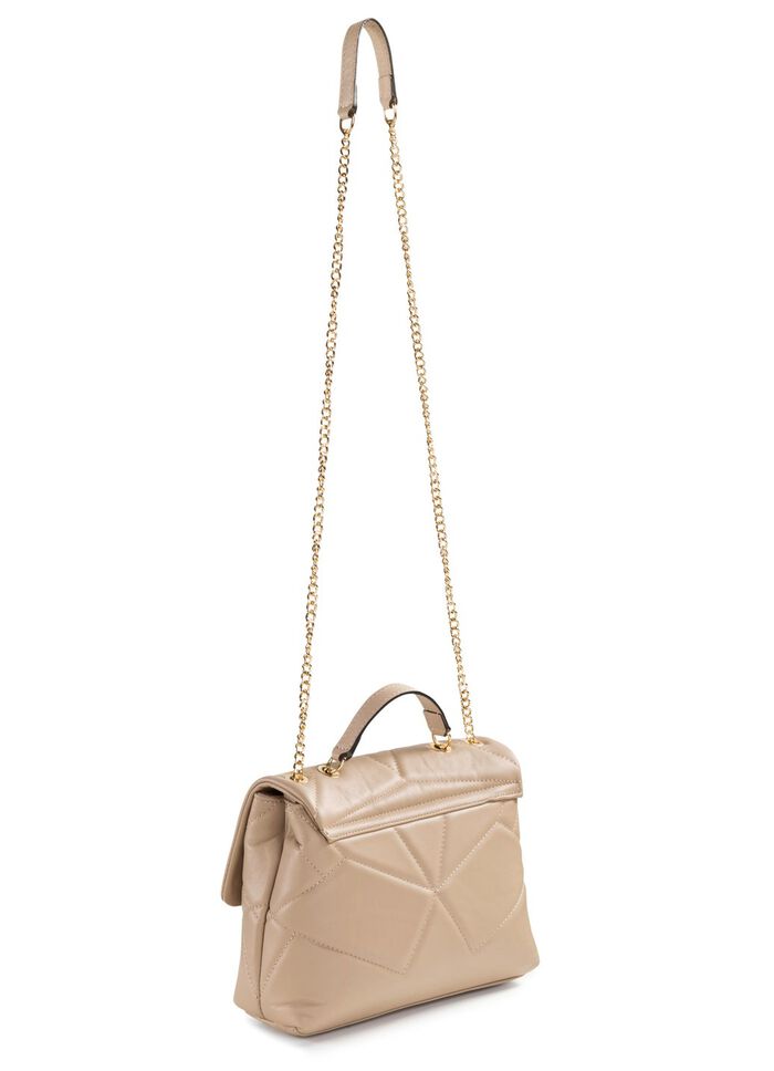 Laurina Tasche mit Kippschloss in extravaganter Libellenform BEIGE