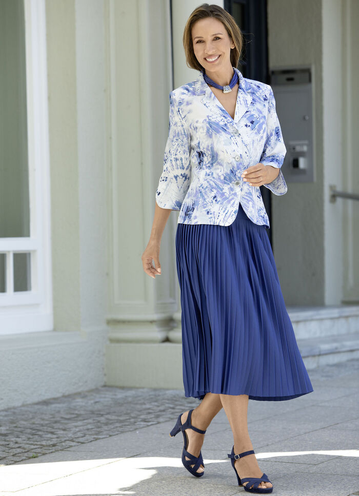 Blusenblazer mit Schulterpolster 