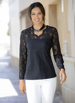 Shirt-Tunika mit Baumwolle 