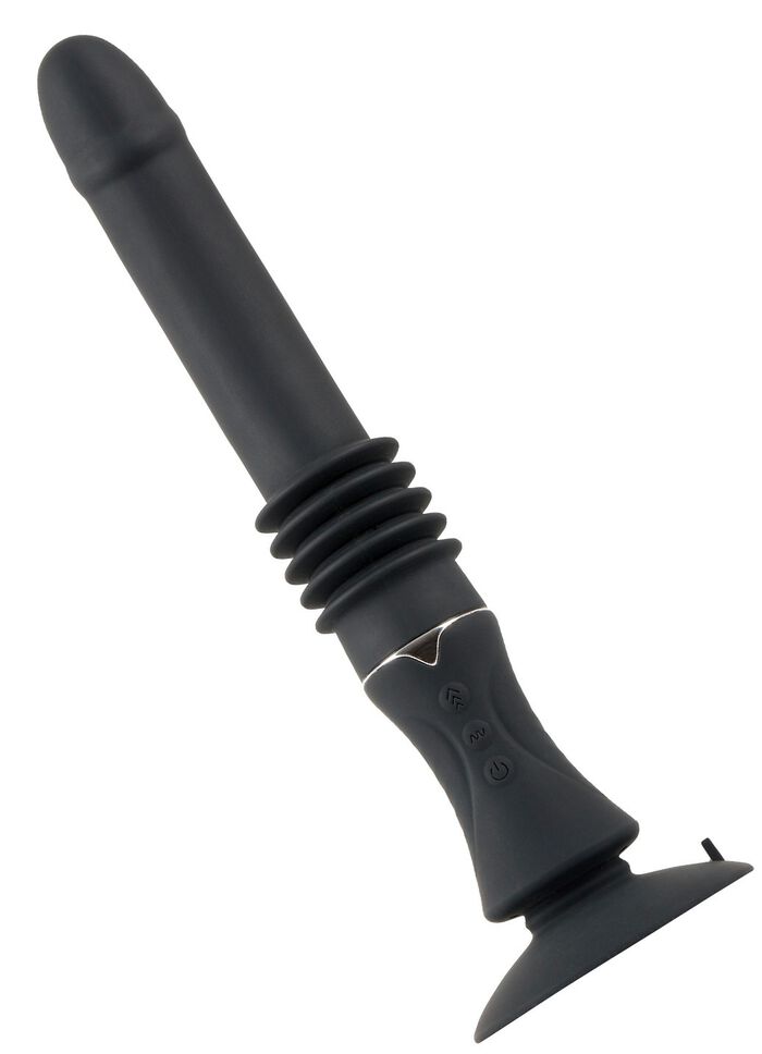 Massageger&auml;t mit Saugfu&szlig; und Sto&szlig;funktion 