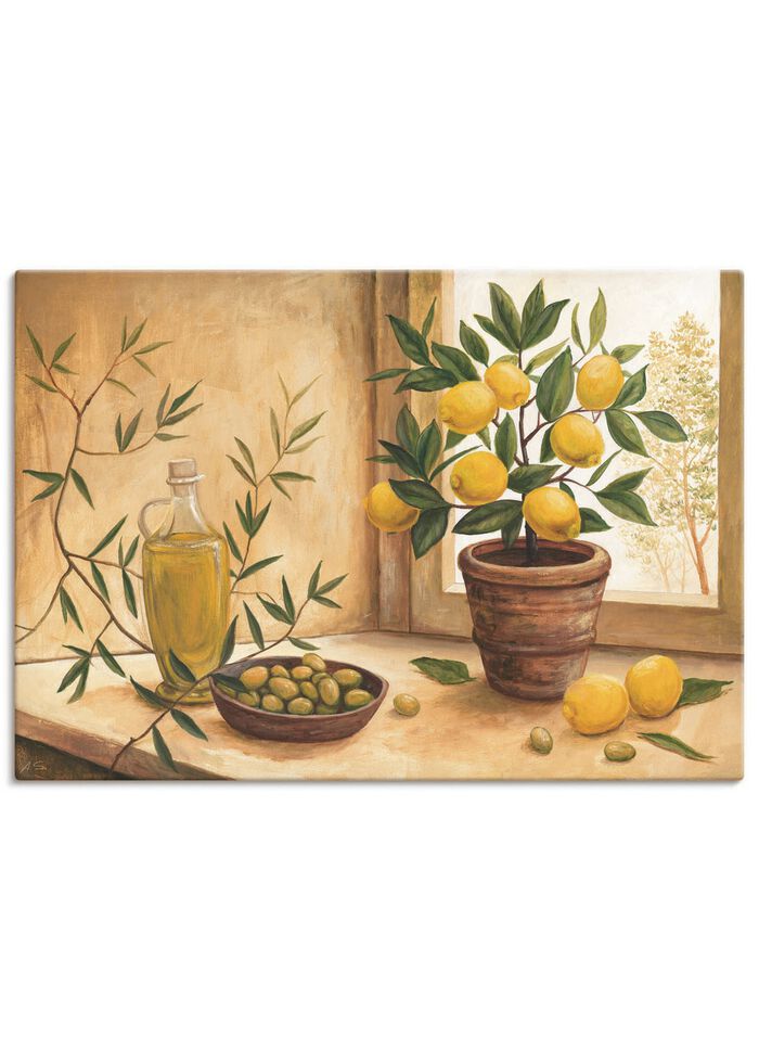 Hochwertiges Leinwandbild auf Holzrahmen 