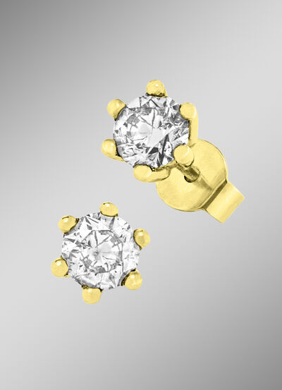 Ohrstecker mit Brillanten 