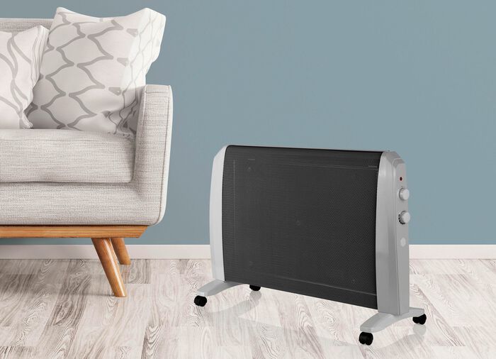 Keramik-Heizwellen-Ger&auml;t mit Transportrollen 