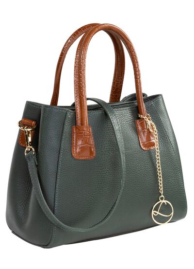 Laurina Tasche aus genarbtem Kalb-Nappaleder 