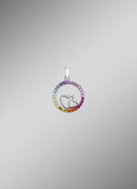 Anh&auml;nger aus Silber mit Zirkonia 