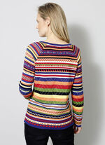 Pullover in Jacquard-Dessin 