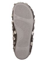 Laurina, klassische Damen-Hausschuhe, mit herausnehmbarem Fu&szlig;bett 