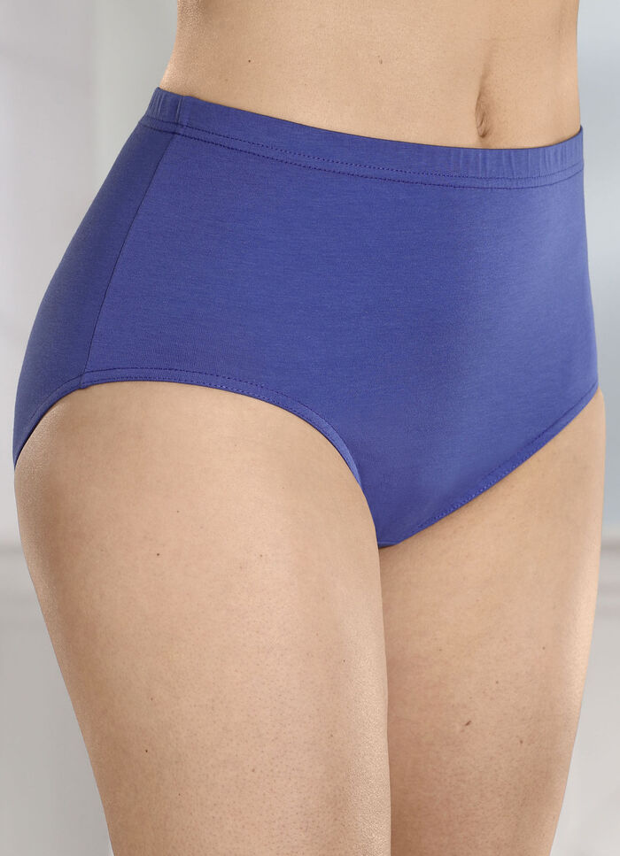 Viererpack Slips mit Gummizug im Bund 