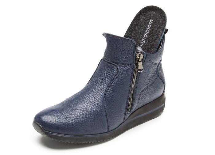 Waldl&auml;ufer, bequeme Damen-Stiefeletten, Weite H, aus Hirschleder 
