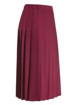 Rock mit figurg&uuml;nstigen Rundumfalten 