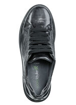 Waldläufer, trendige Damen-Schnürschuhe, Weite H, mit herausnehmbarem Fußbett ANTHRAZIT