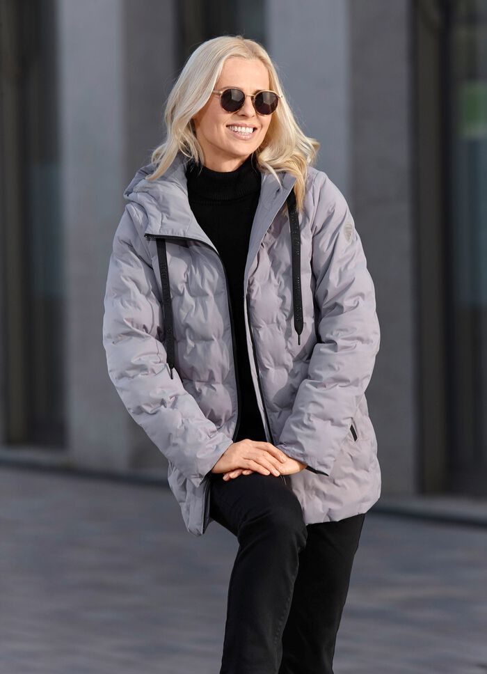 Jacke mit geklebten Kammern 