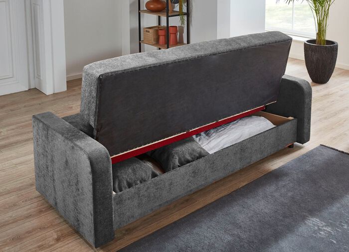 Schlafsofa mit Bettkasten 