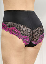 Dreierpack Slips mit h&uuml;bscher Elastikspitze 