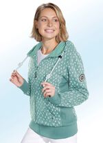 Sweatjacke mit Ankermotiven 