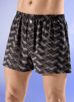 Viererpack Boxershorts mit knöpfbarem Eingriff 