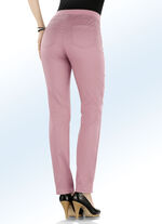Edle Hose in Schlupfform DUNKELROSÉ