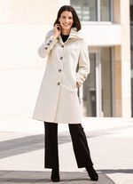 Mantel mit Knopfleiste 