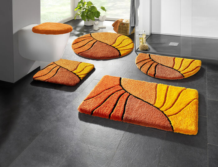 Badgarnitur mit rutschhemmender R&uuml;ckseite TERRA