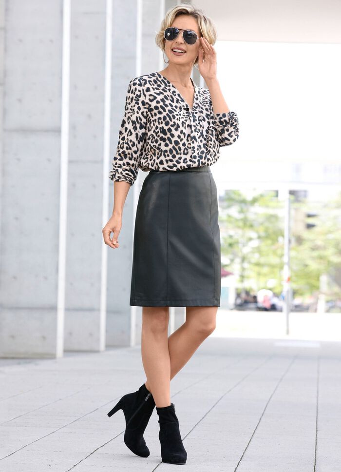 Tunika mit dekorativer Biesenzier 