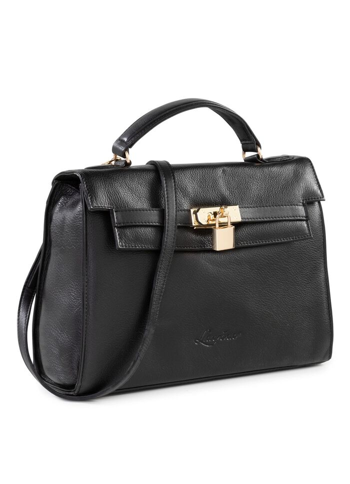 Laurina Tasche aus Vollrind-Nappaleder SCHWARZ