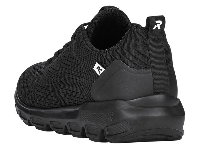 Rieker Sneaker mit elastischer Zierschn&uuml;rung SCHWARZ