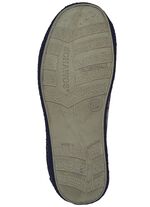 Pantoffel mit buntem Bl&uuml;tendruck GRAU