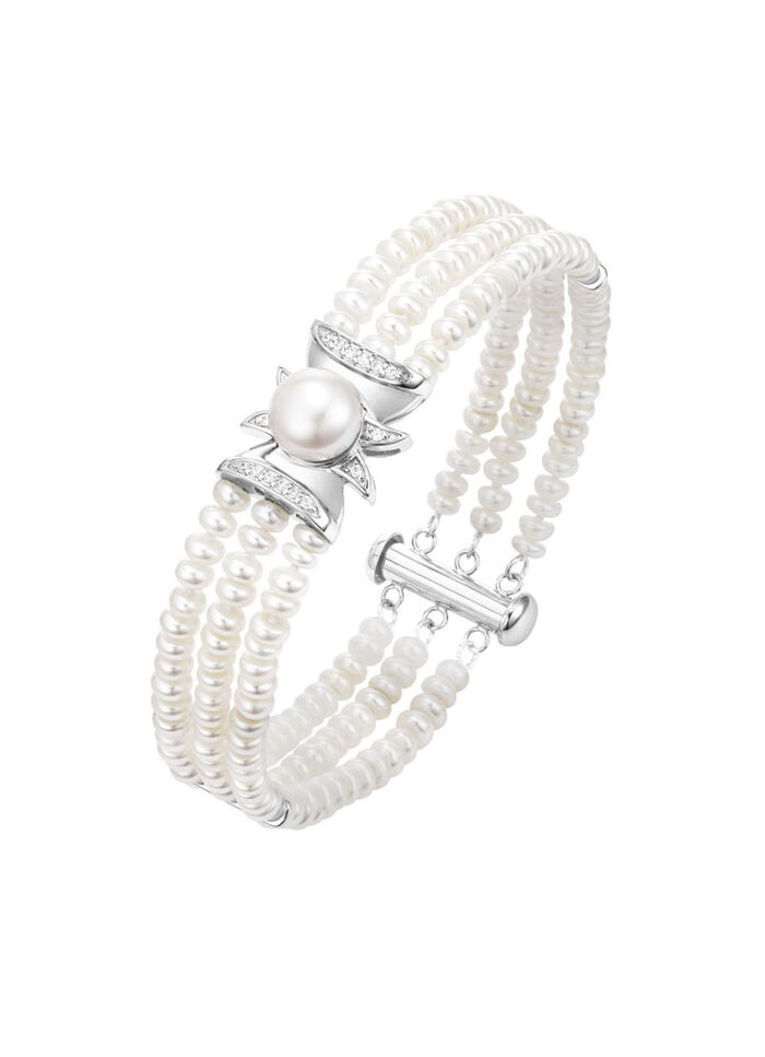 Armband mit S&uuml;&szlig;wasser-Zuchtperlen 