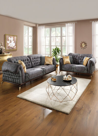 Prachtvollen Polstermöbel mit komfortabler Nosagfederung 