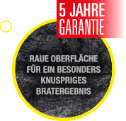 Logo_5JahreGarantieRaueOberflaeche