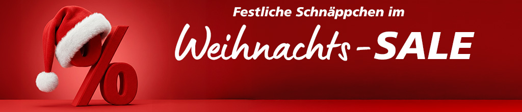 festliche Schn&auml;ppchen im Weihnachts-Sale